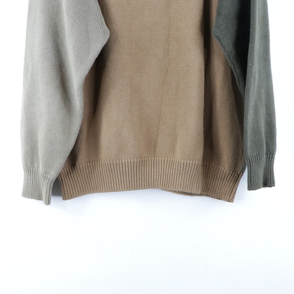 Vtg 90s Streetwear Color Block Crewneck Sweater - Picture 7 of 8